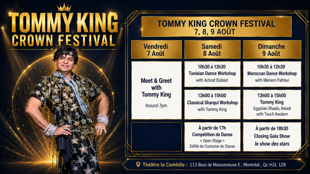 Tommy King Crown Festival Montreal, QC Canada